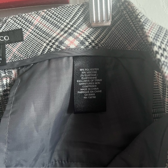 RW&Co Ankle Length Trousers | Plaid Trousers - Picture 5 of 6